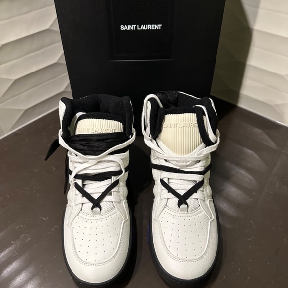 SAINT LAURENT PARIS high top sneakers - Picture 3 of 15